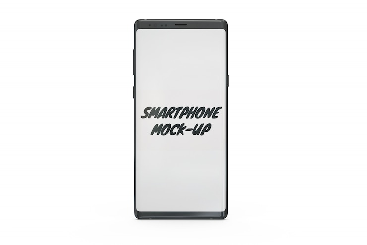 PSD smartphone maquette isolé