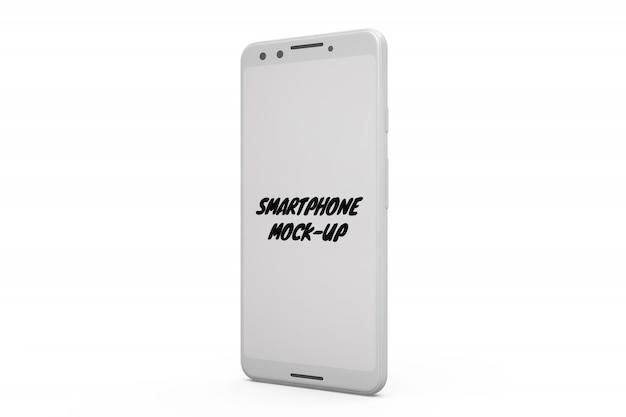 Smartphone mock-up isolado