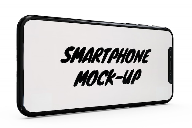 Smartphone mock-up isolado