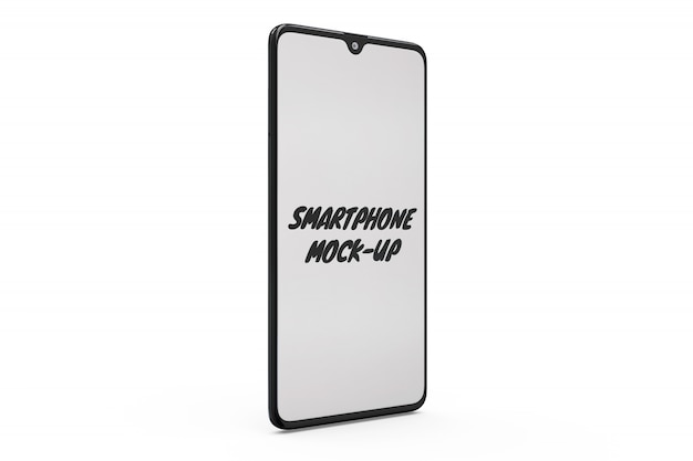 Smartphone mock-up isolado
