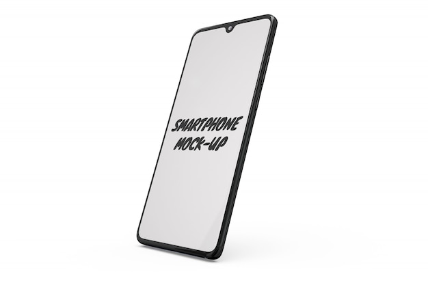 Smartphone mock-up isolado