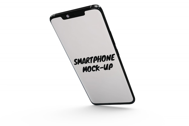 Smartphone mock-up isolado