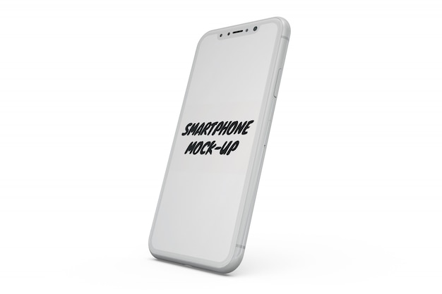 Smartphone mock-up isolado