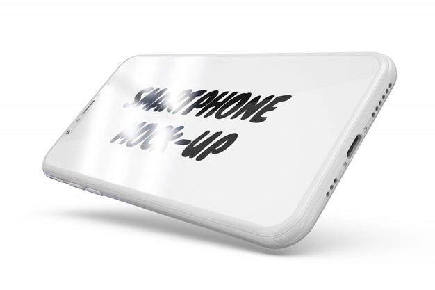 Smartphone mock-up isolado