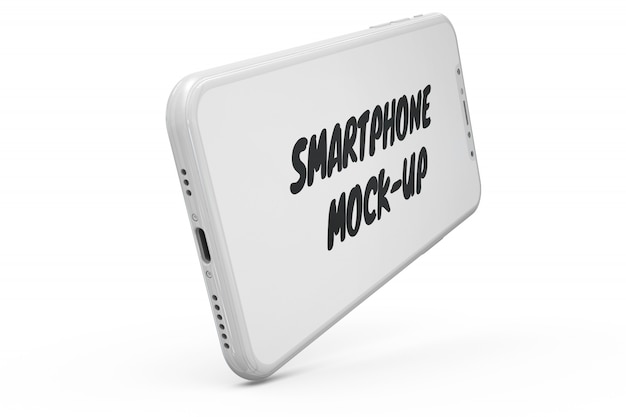 Smartphone mock-up isolado