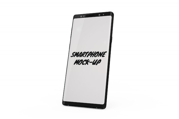 Smartphone mock-up isolado