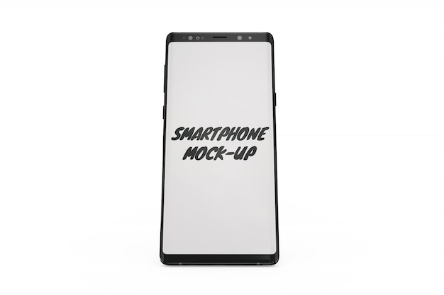 Smartphone mock-up isolado