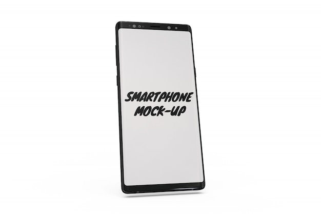Smartphone mock-up isolado