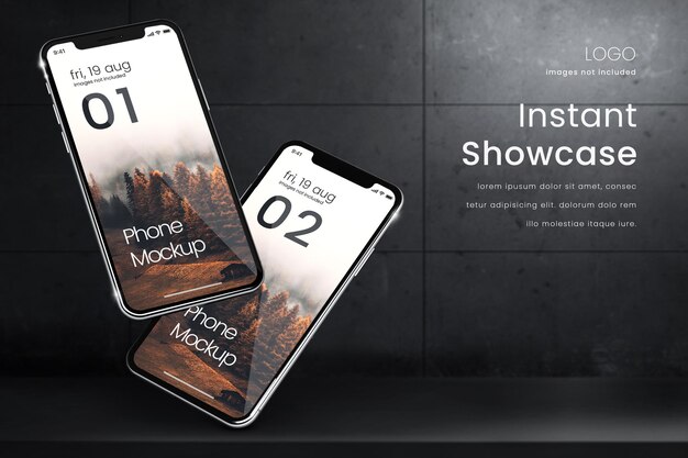 Smartphone-mockup-design