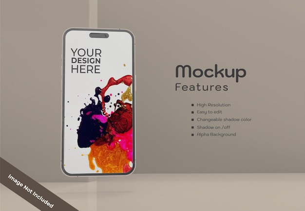 Smartphone mockup