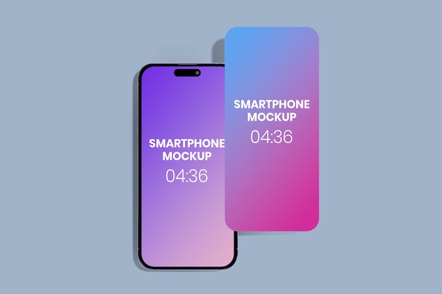 Smartphone mockup