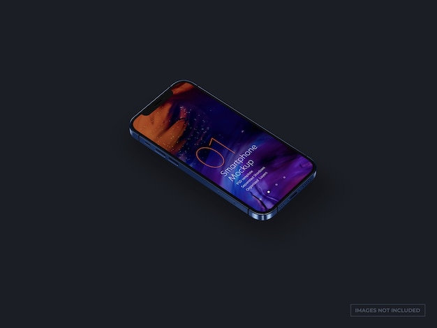 PSD smartphone-modell für ui-designs