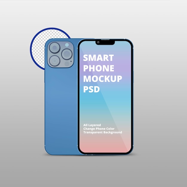 PSD smartphone-modell