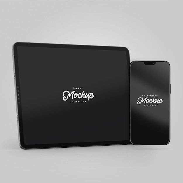 Smartphone- und Tablet-Mockup