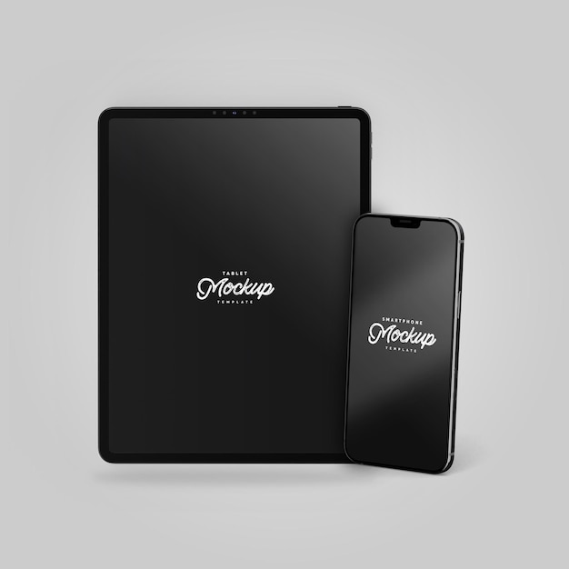 Smartphone- und Tablet-Mockup