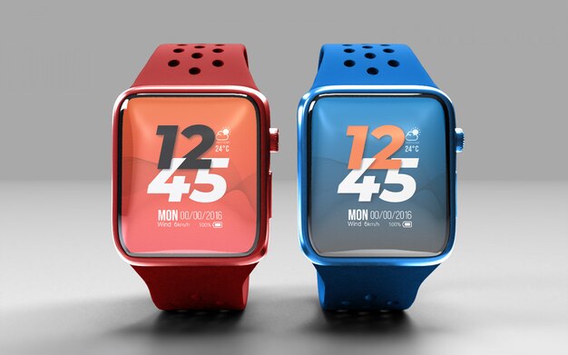 Smartwatch mockup premium psd
