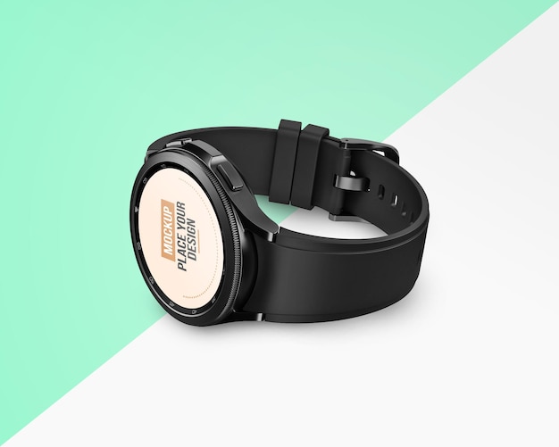 Smartwatch moderni con mock-up dello schermo