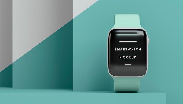 Smartwatch moderno com simulação de tela