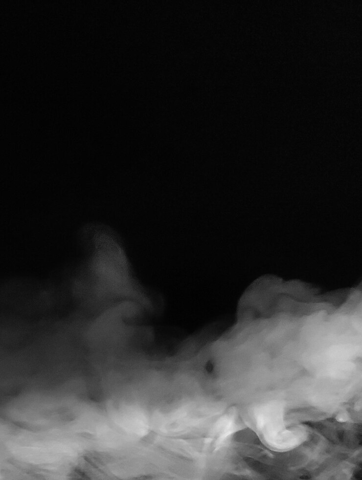 Smoke png image stock photo