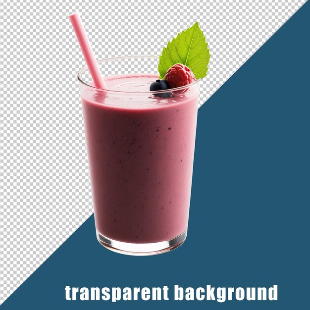 Smoothie isoliert auf durchsichtigem Hintergrund