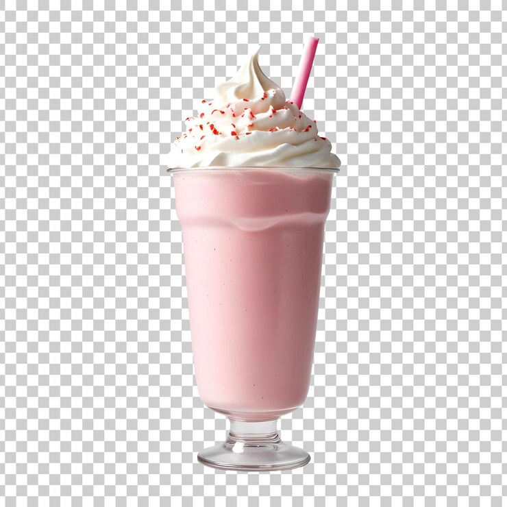 PSD smoothie o frullato su uno sfondo trasparente