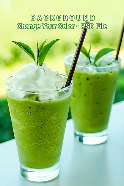 Smoothies Au Thé Vert