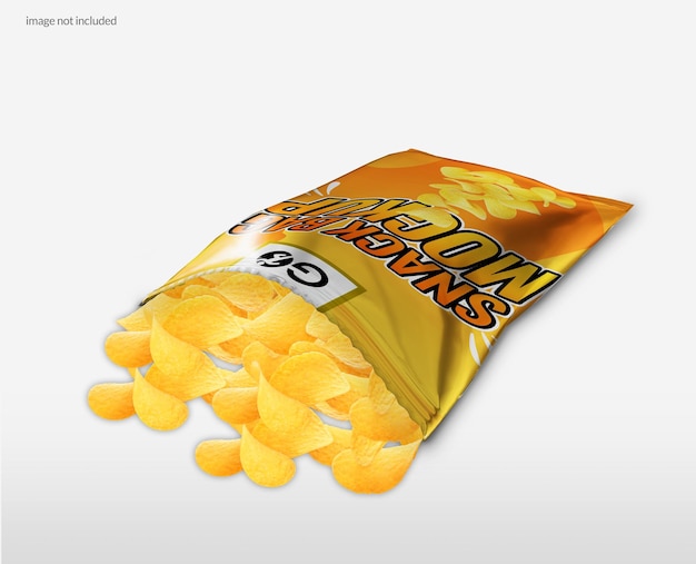 PSD snack-bag-modell