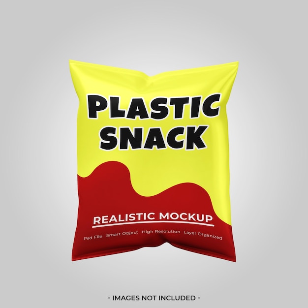Snack-Verpackungsmodell aus Kunststoff