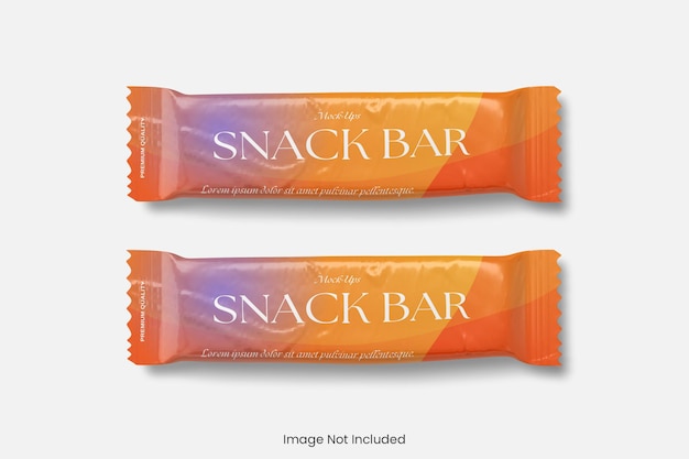 PSD snack-verpackungsmodell