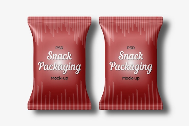 PSD snack-verpackungsmodell