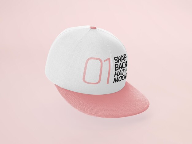 Snapback-Hut-Mockup-Vorlage