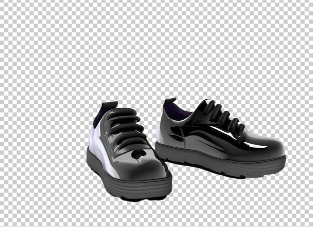 Sneakers esportivos em 3d