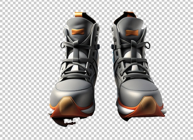 PSD sneakers esportivos em 3d