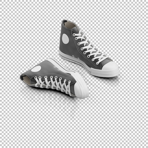 Sneakers isométriques