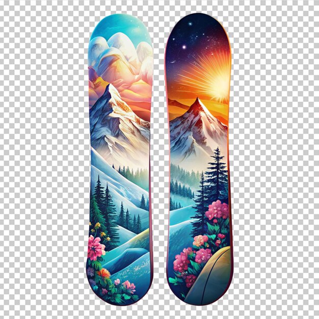 PSD le snowboard