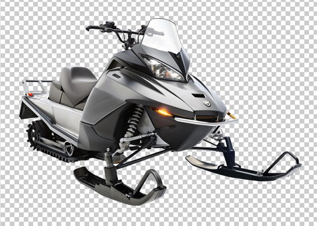 PSD snowmobile en fondo blanco o png transparente