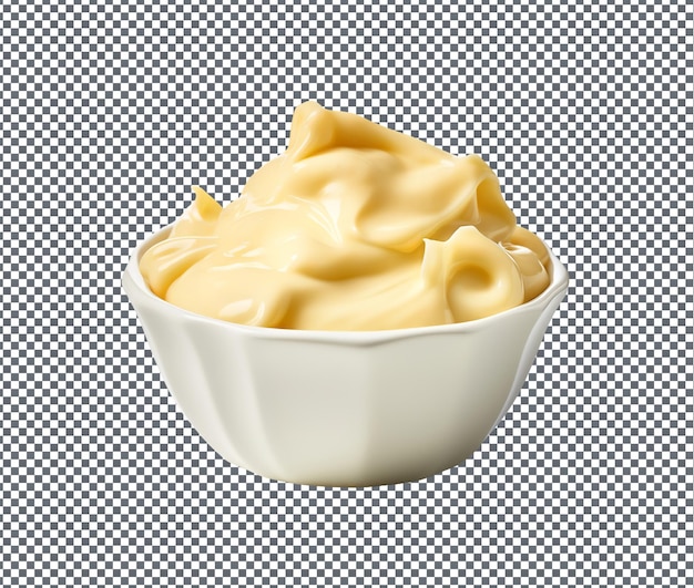 So leckere Mornay-Sauce isoliert auf durchsichtigem Hintergrund
