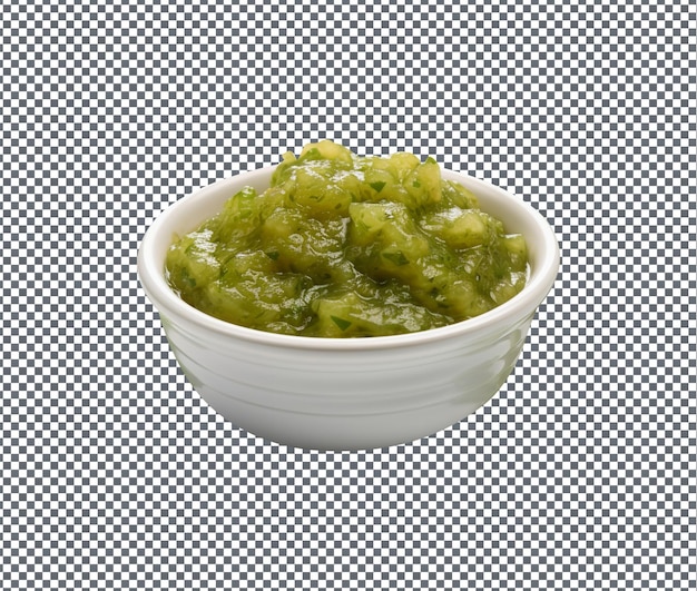 So Yummy Green Tomato isolated on transparent background