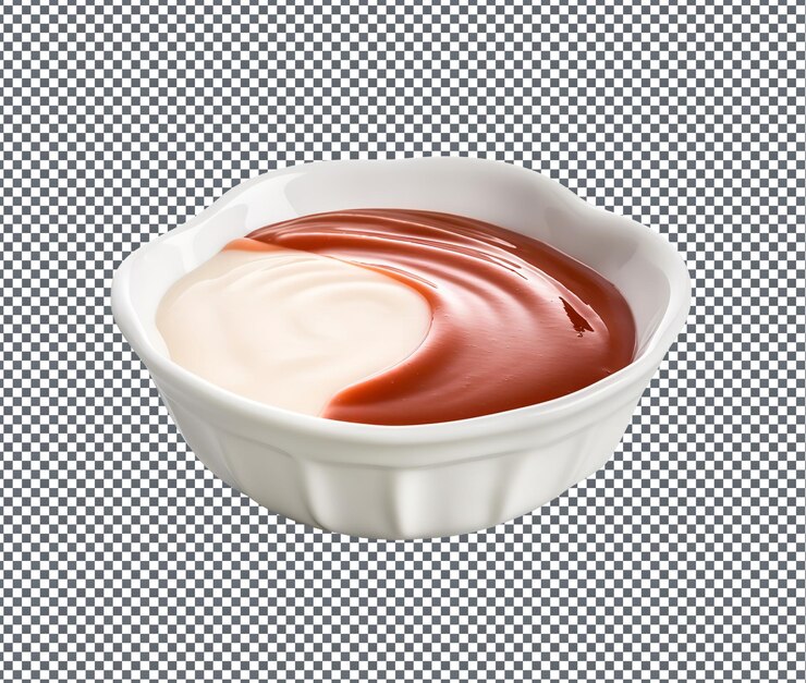 PSD so yummy neapolitan sauce isolated on transparent background