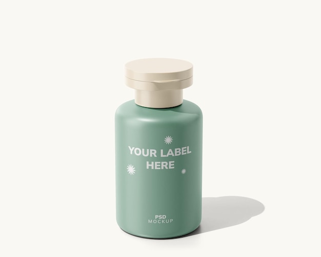 PSD soap dispenser flasche mockup