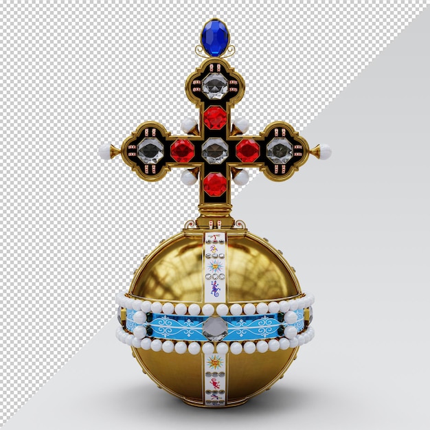 Soberanos Orb Der Reichsapfel britânico Monarchen