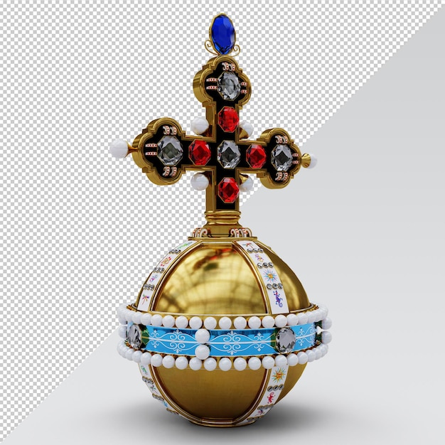 Soberanos Orb Der Reichsapfel britânico Monarchen