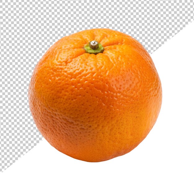 Sobre un fondo transparente de color naranja