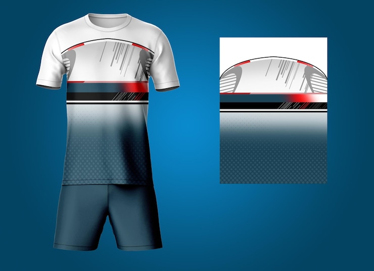 PSD soccer_jersey_kit_mockup_front