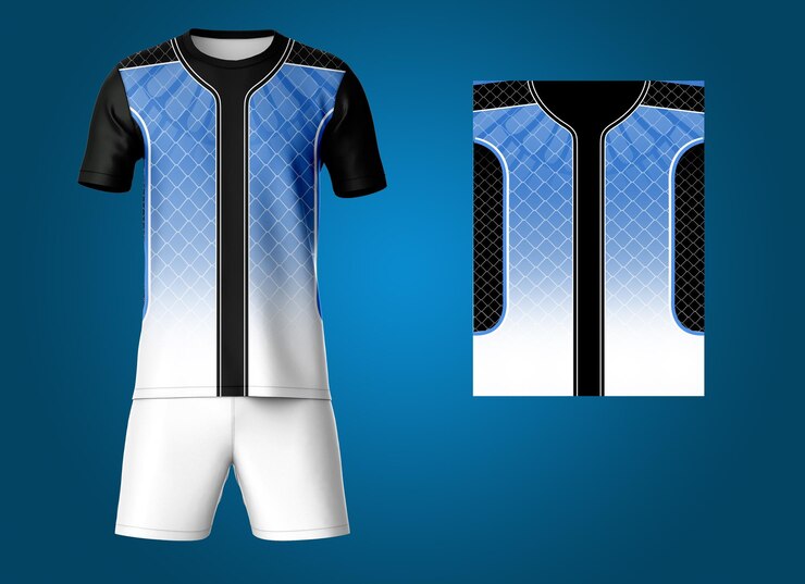 PSD soccer_jersey_kit_mockup_front