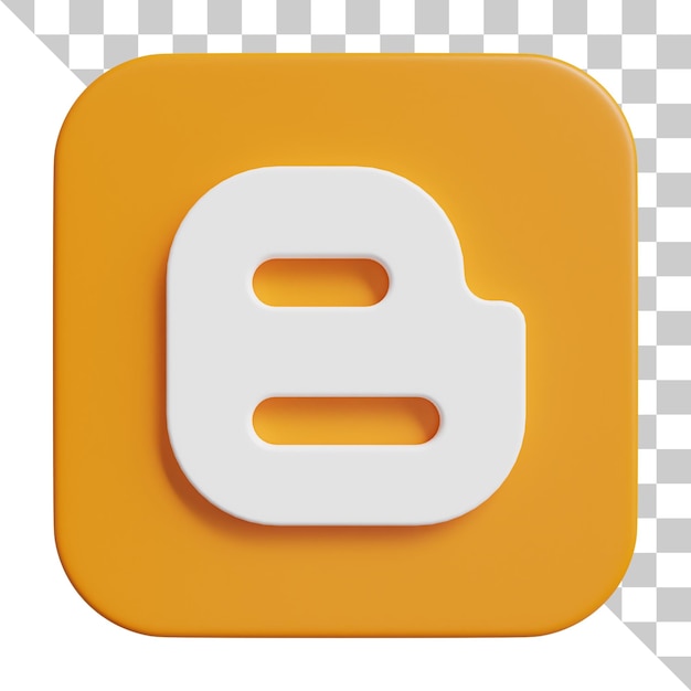 Social Media 3D Logo