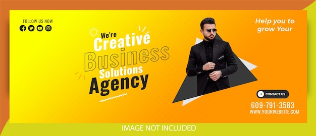 Social-Media-Cover im Coverdesign verlinkt