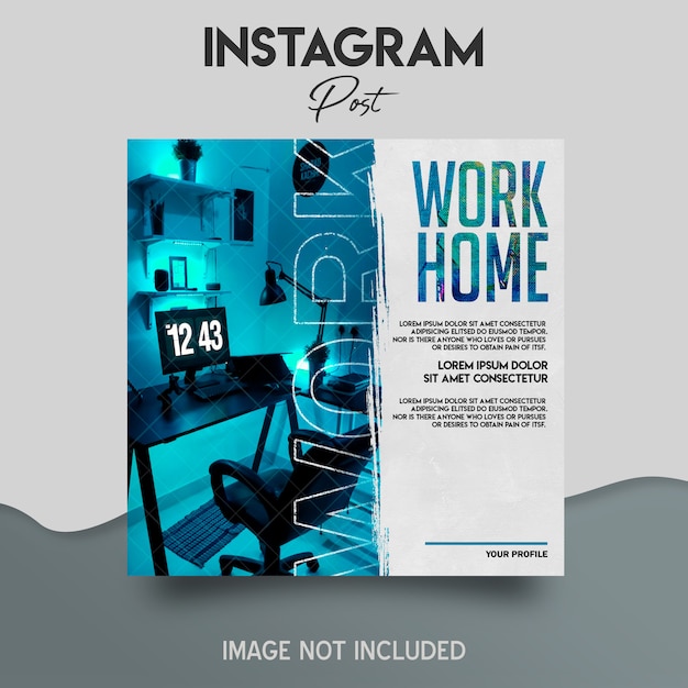 Social media instagram post