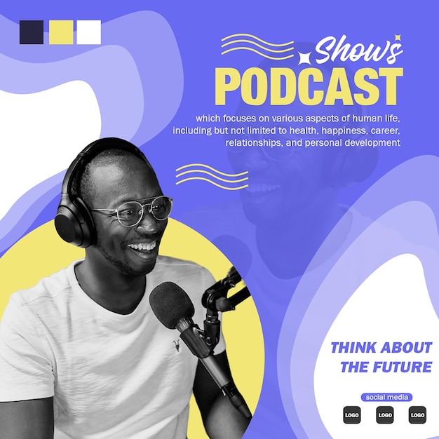 Social Media POST PODCST SHOW (em inglês)