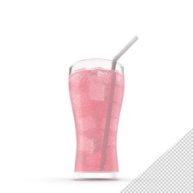 Soda Limonada Rosada PNG